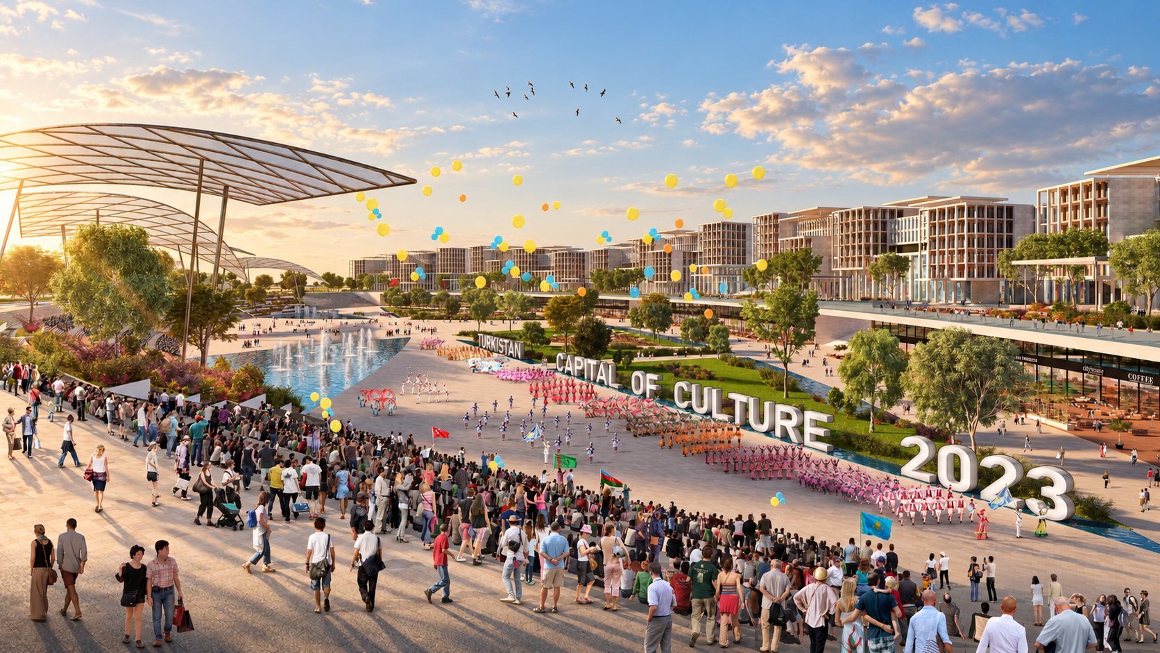 Public plaza and event space
